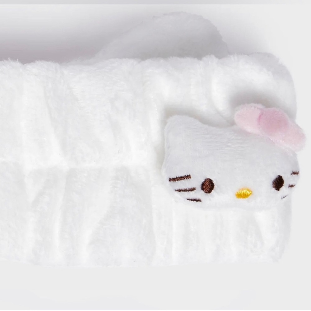 NWT SANRIO HELLO KITTY BLING PLUSH HEADBAND & Limited Edition Handy Dandy Cream - Picture 5 of 5